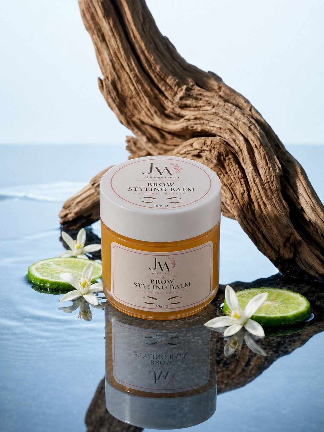 JW Cosmetics Brow Styling Balm – Natural Brow Sculpt 30ml
